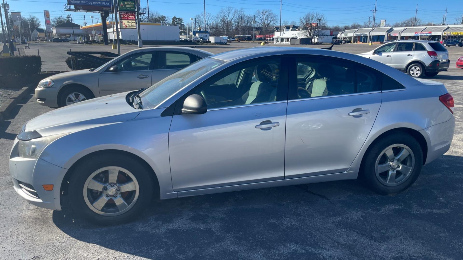 2012 Silver /GRAY Chevrolet Cruze (1G1PC5SH2C7) , located at 2710A Westlane Rd., Indianapolis, IN, 46268, (317) 291-2000, 39.885670, -86.208160 - Photo#1